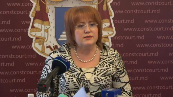 LIVE // Briefing susținut de Președintele Curții Constituționale a Republicii Moldova, Domnica Manole